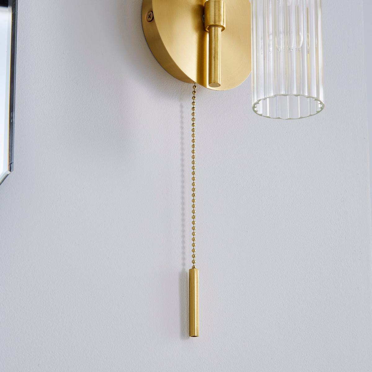 Dorma Henstone Bathroom Wall Light Gold – image 3