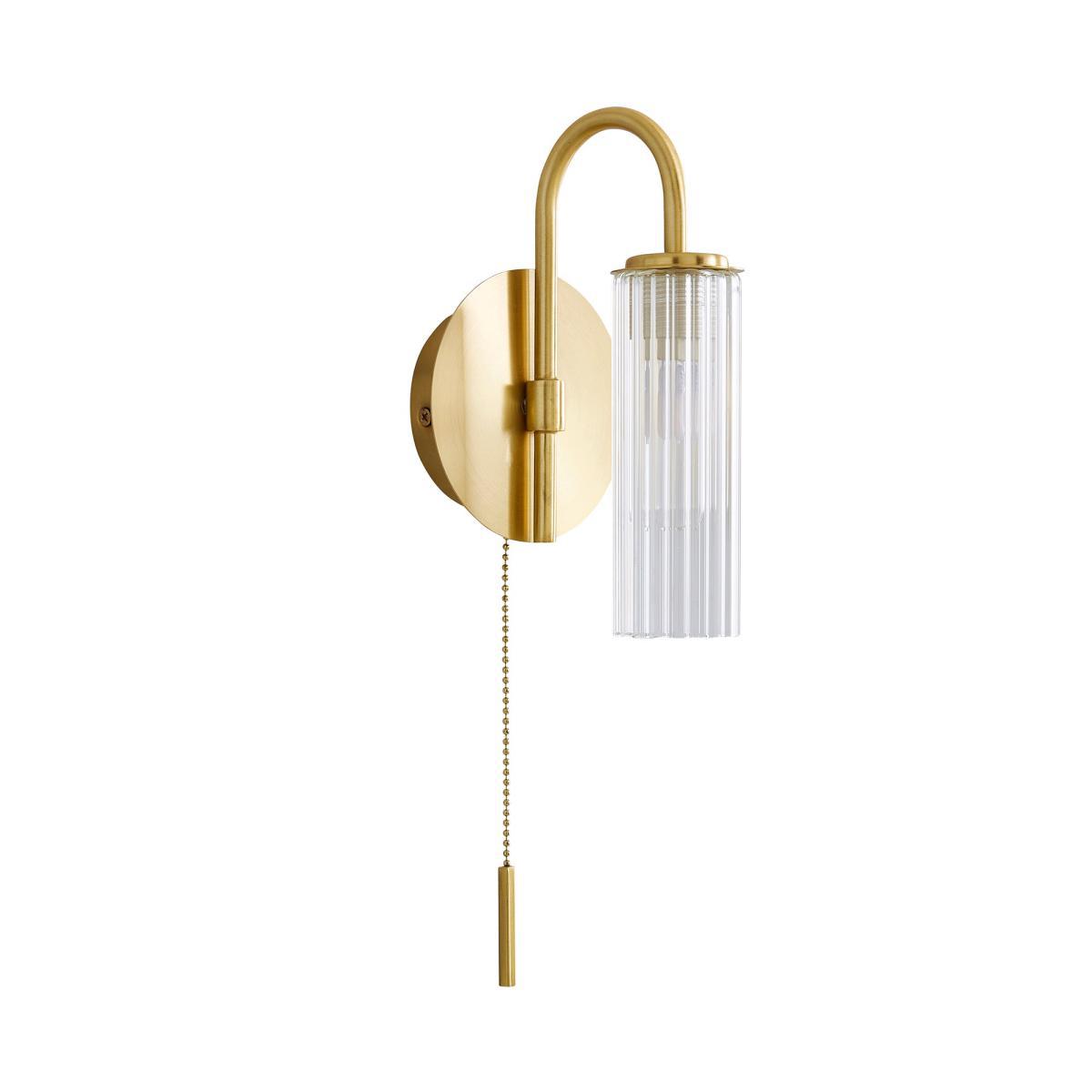 Dorma Henstone Bathroom Wall Light Gold – image 5