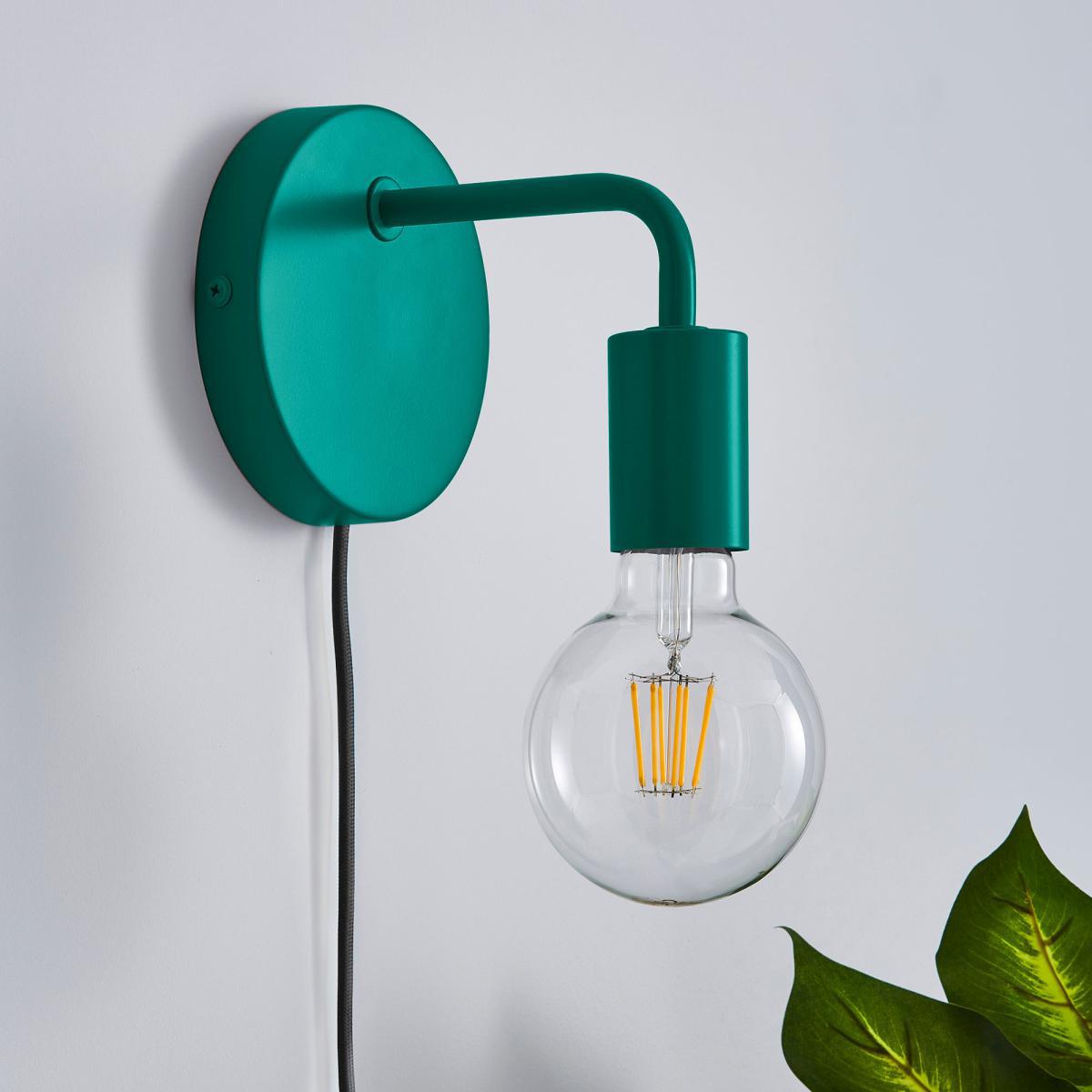 Elements Koppla Plug-In Wall Light Black – image 2