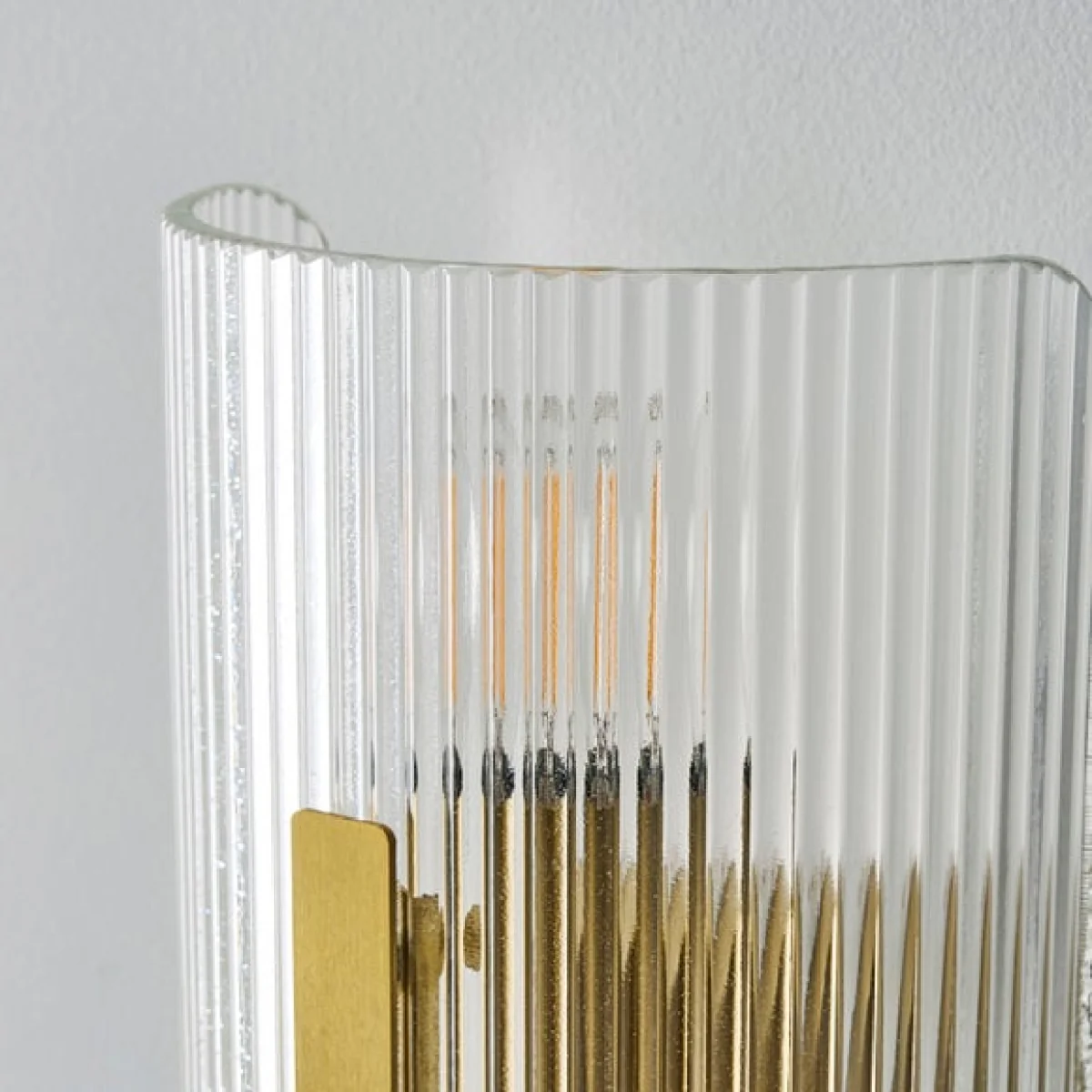 Veneto Ribbed 2 Light Wall Light – image 3