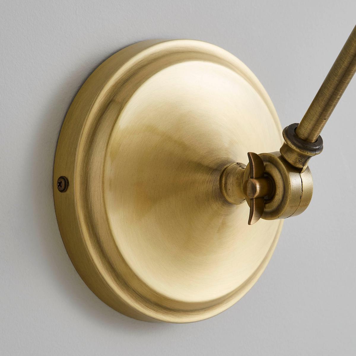 Churchgate Langton Adjustable Wall Light Gold – image 4