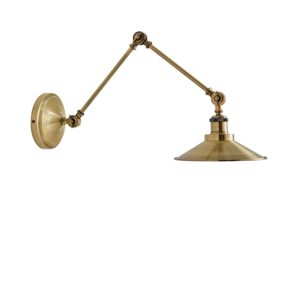 Churchgate Langton Adjustable Wall Light Gold – image 5