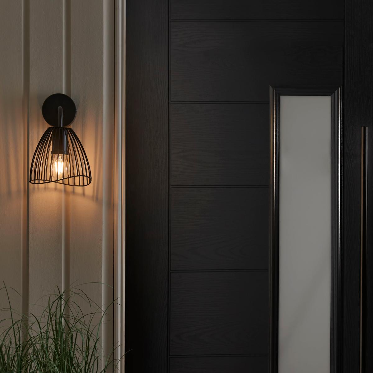 Jaula Indoor Outdoor Wall Light Black – image 3