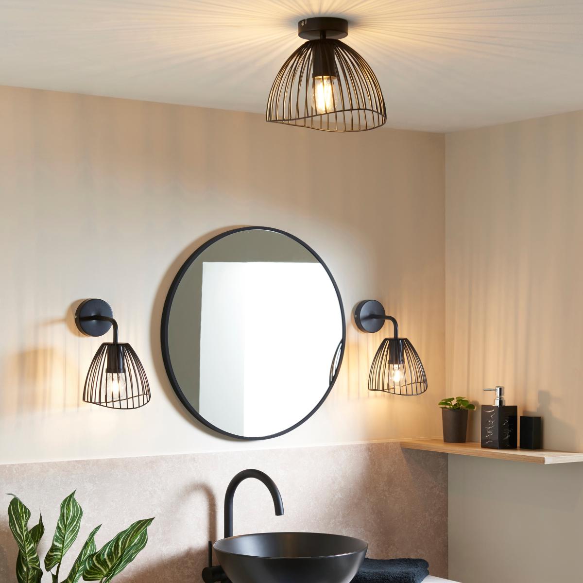 Jaula Indoor Outdoor Wall Light Black – image 7