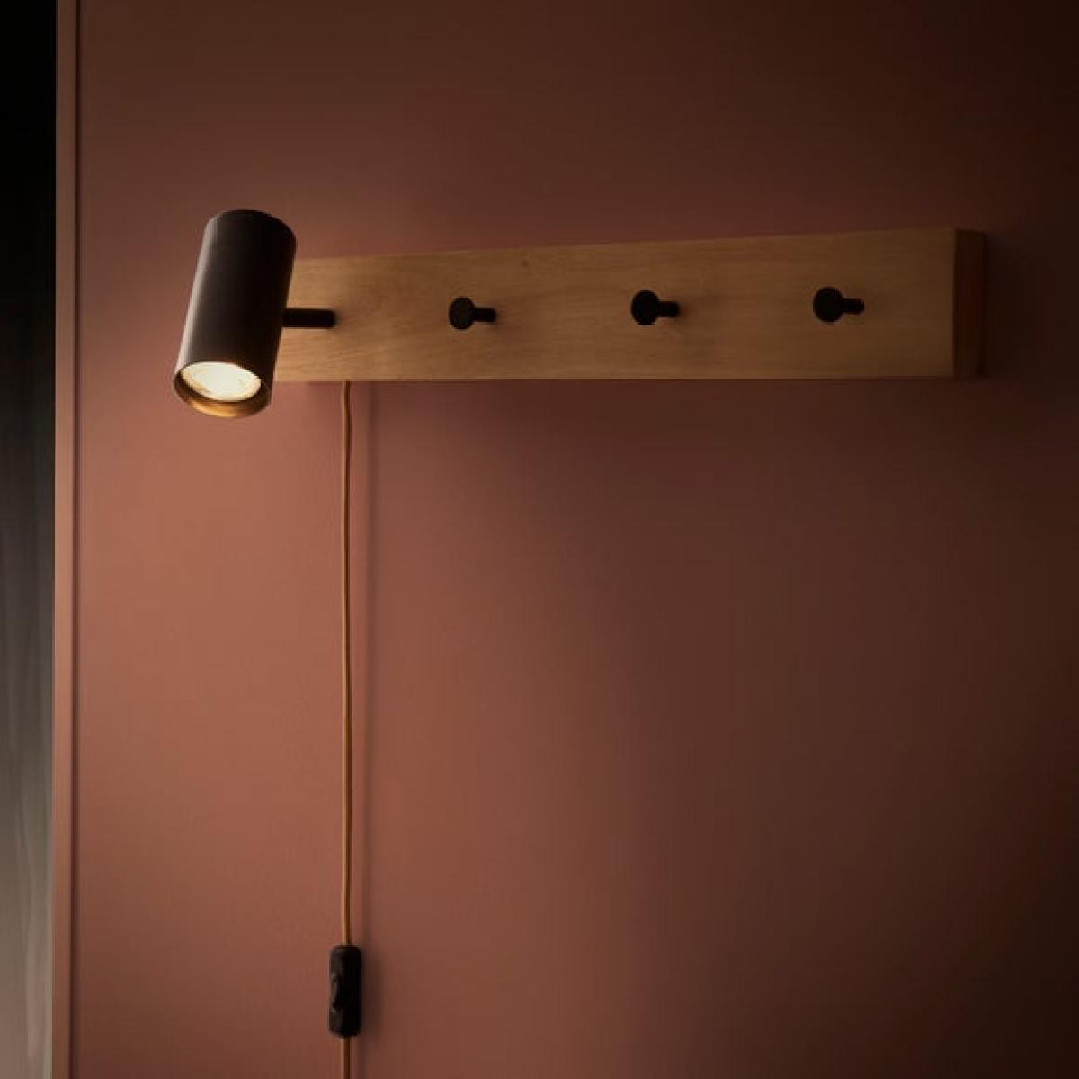 Jacques Wall Light & Clothes Hanger – image 2