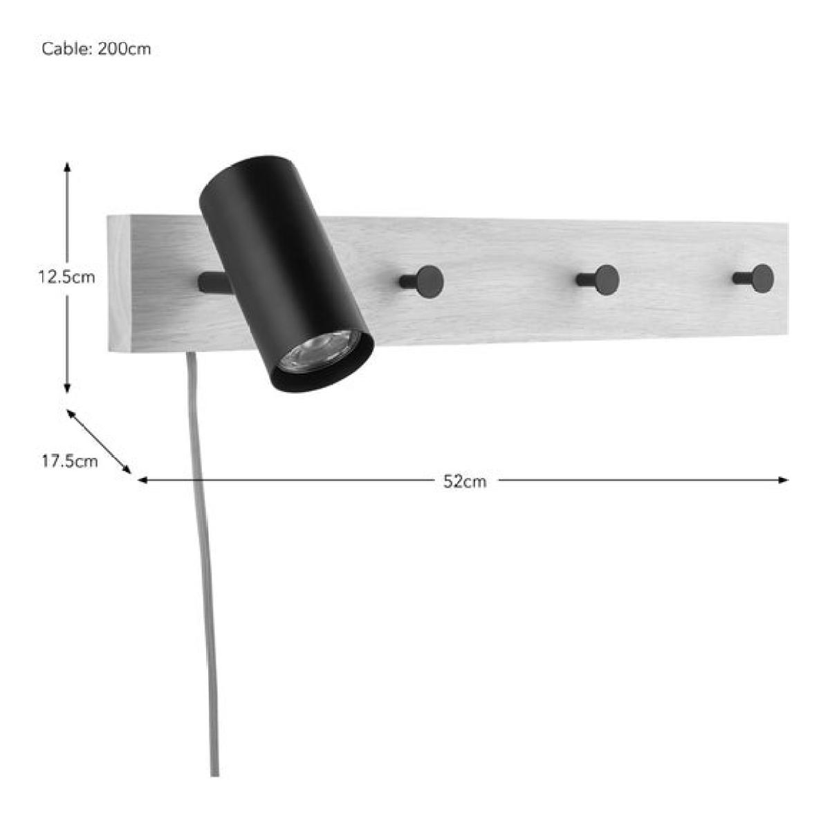 Jacques Wall Light & Clothes Hanger – image 6