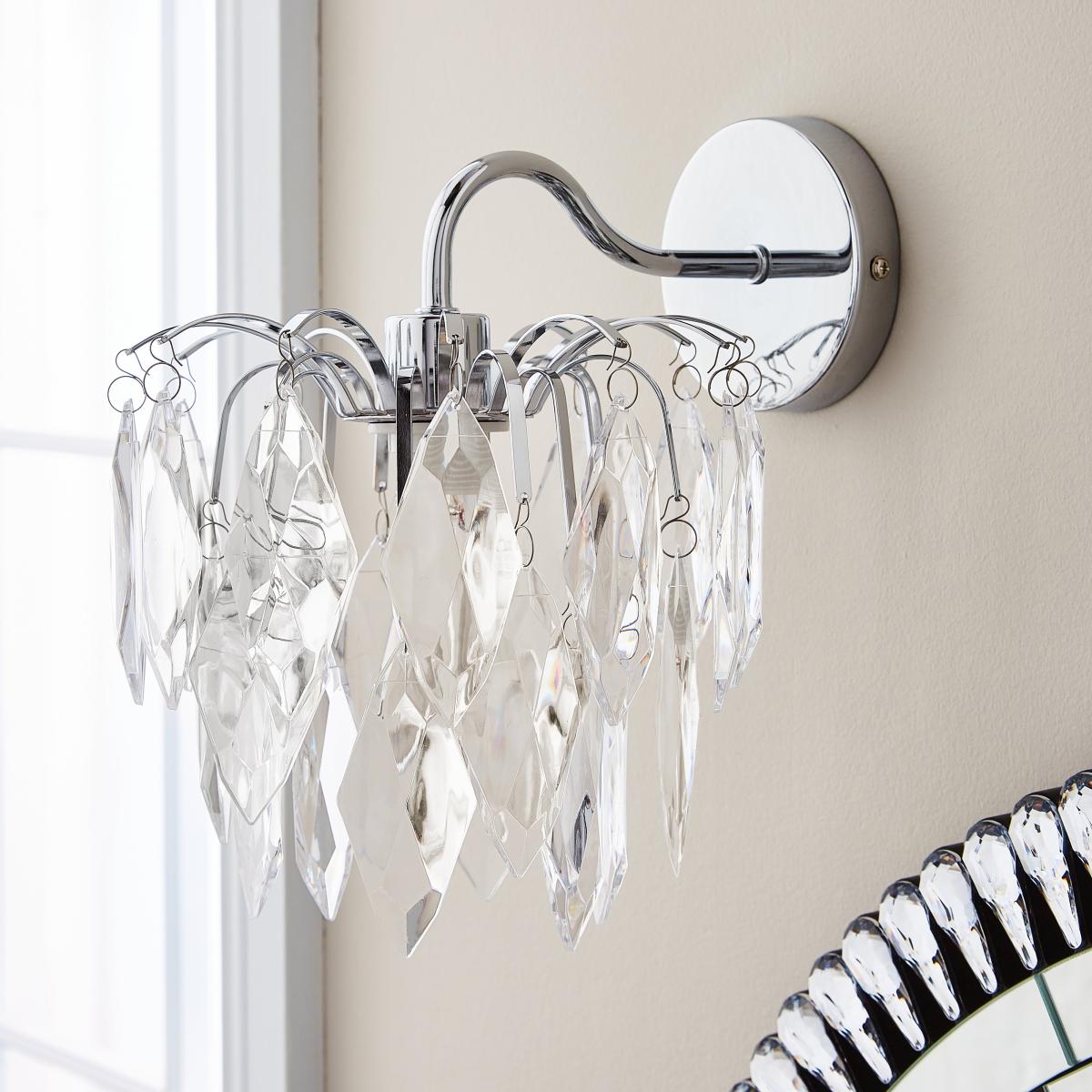 Parla Wall Light Silver – image 2