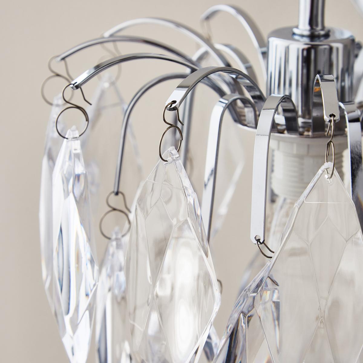 Parla Wall Light Silver – image 3