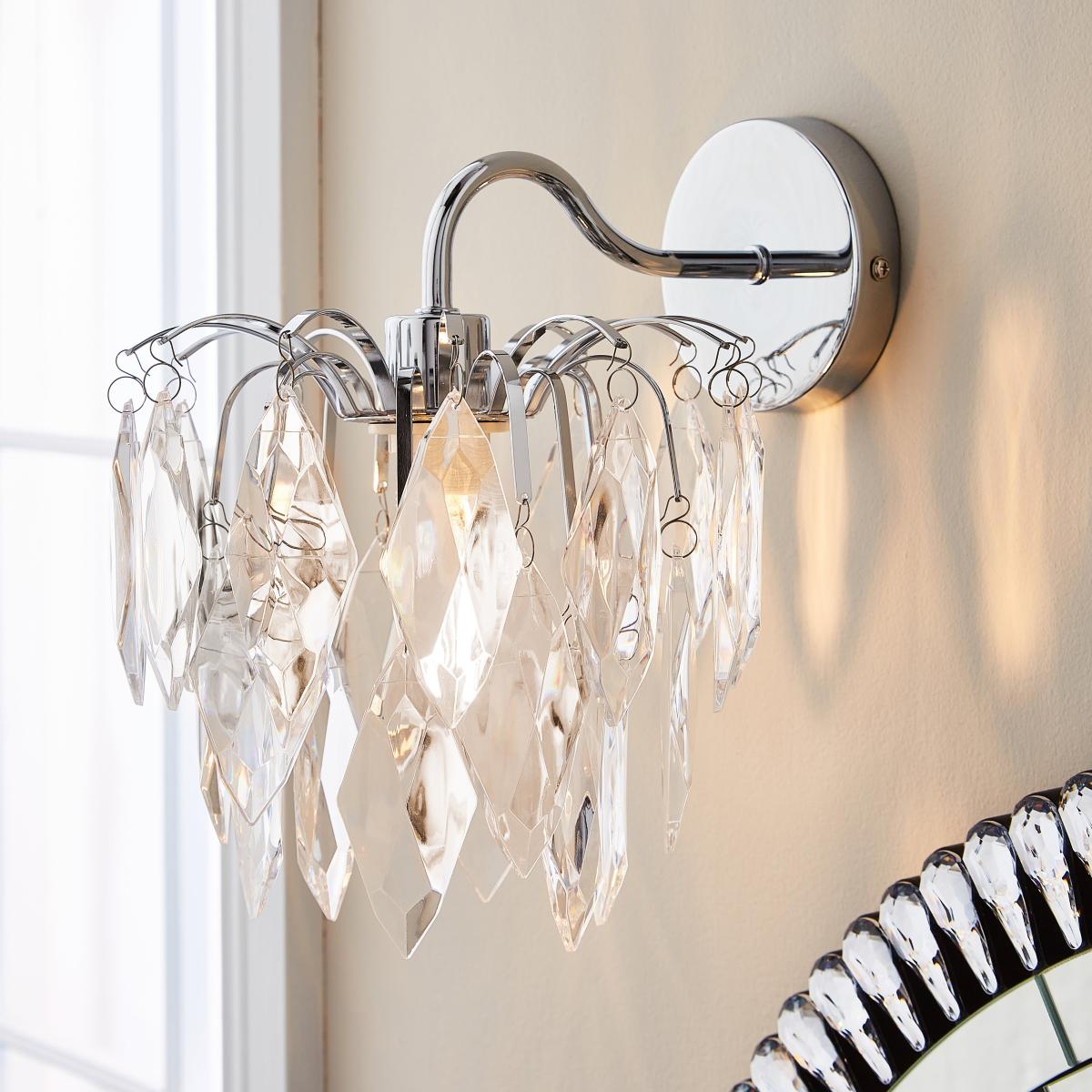 Parla Wall Light Silver – image 1
