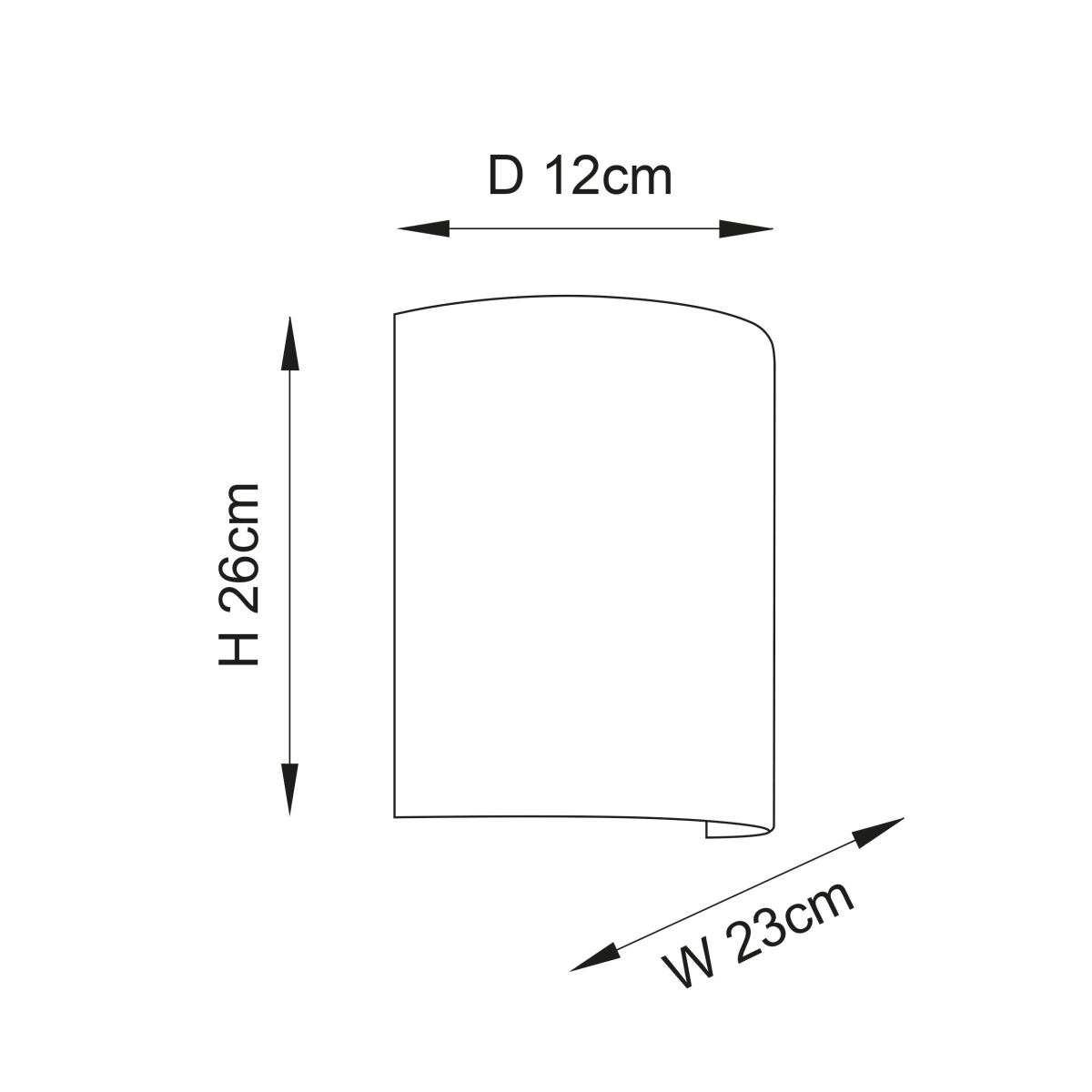 Return - Vogue Marson Wall Light – image 9