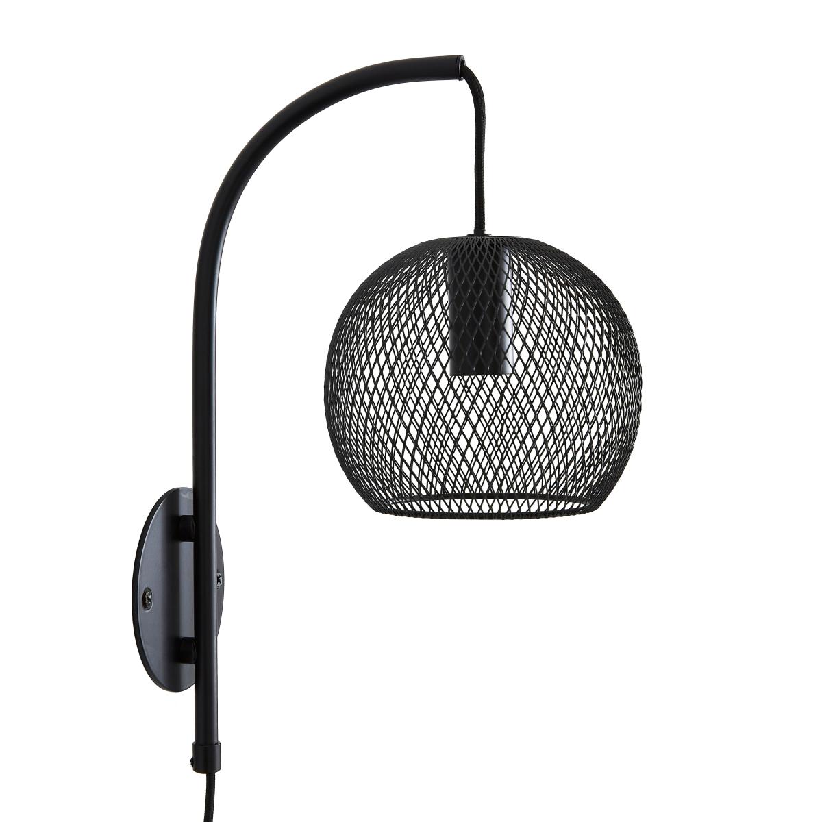 Harrison Easy Fit Plug In Wall Light Black – image 5