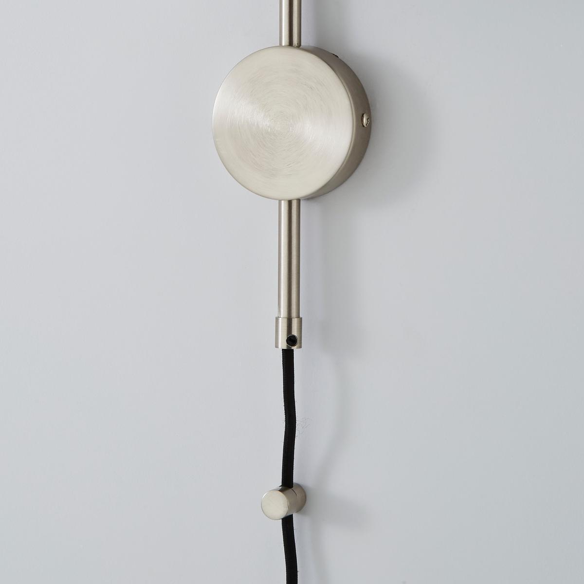 Palazzo Chrome Easy Fit Plug In Wall Light Chrome – image 4