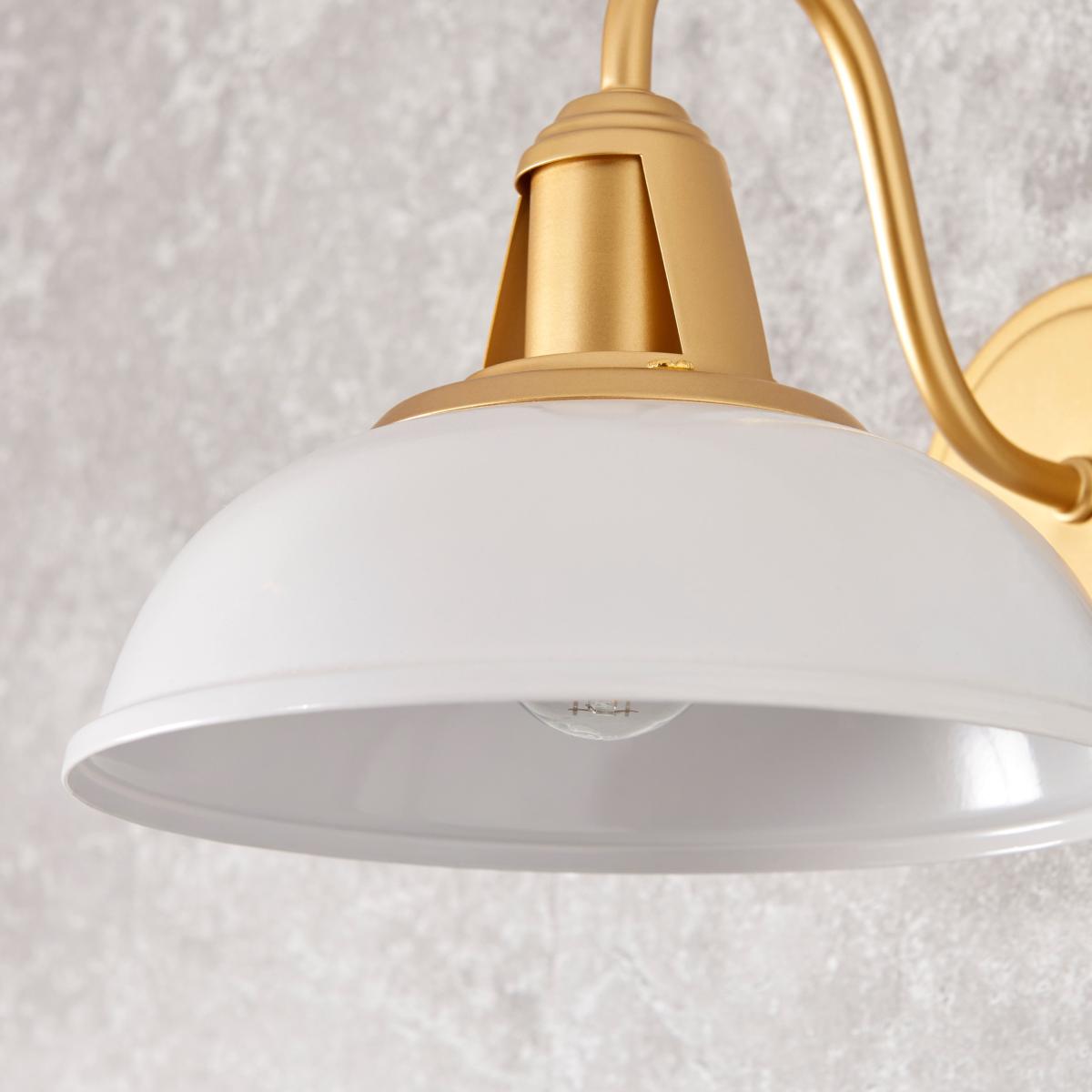Oraya Bathroom Wall Light White – image 3