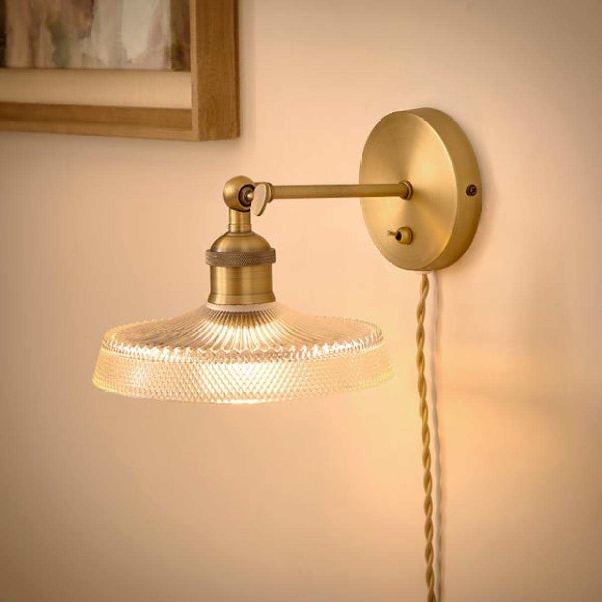 Churchgate Shilton Adjustable Plug In Wall Light – image 2