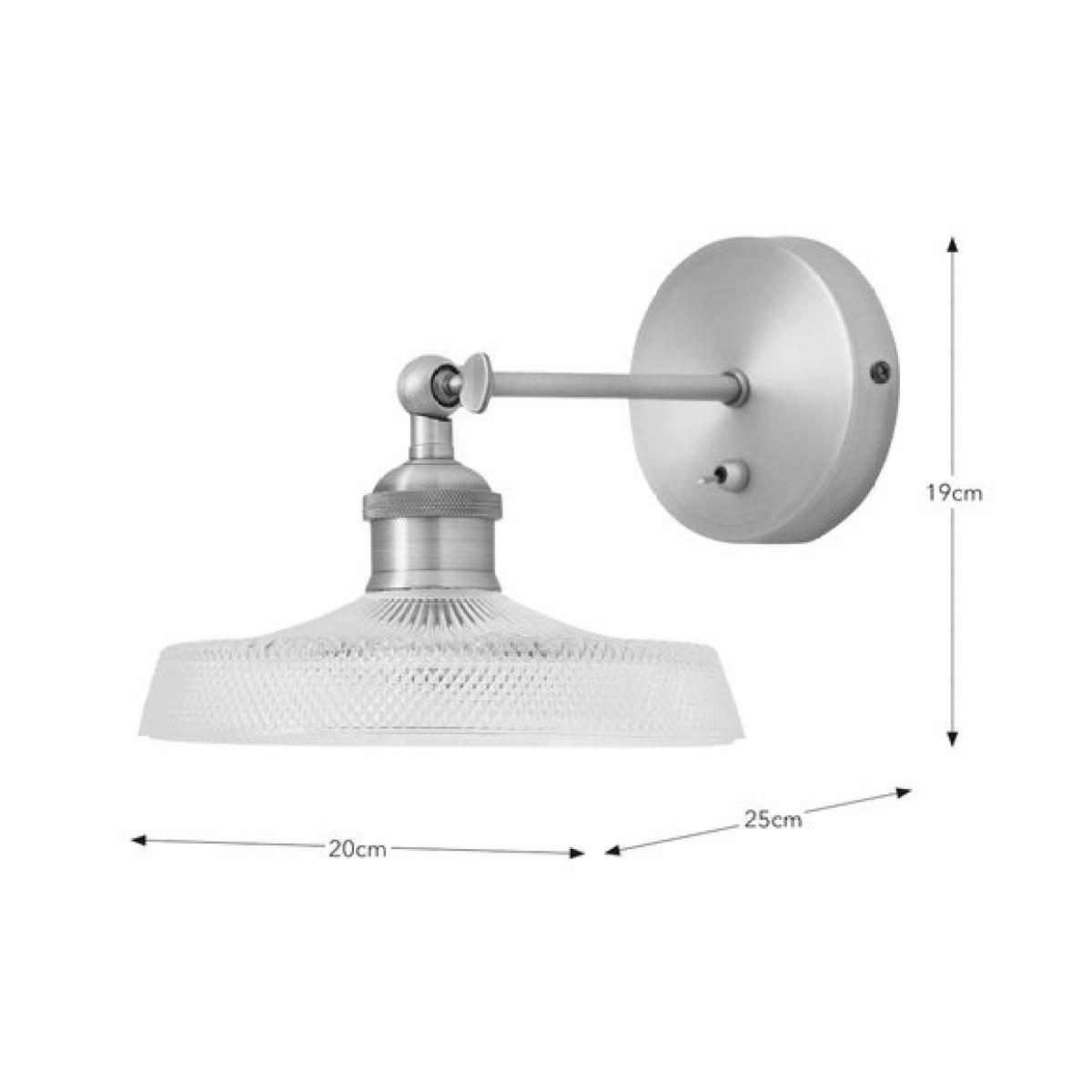 Churchgate Shilton Adjustable Plug In Wall Light – image 5