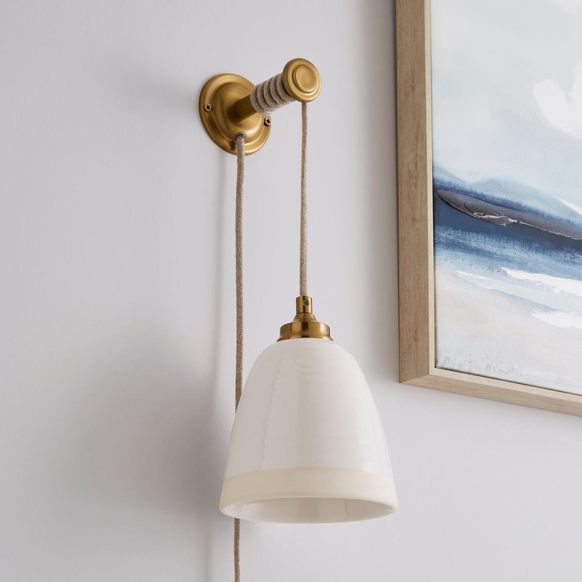 Return - Churchgate Harby Plug In Wall Light – image 2