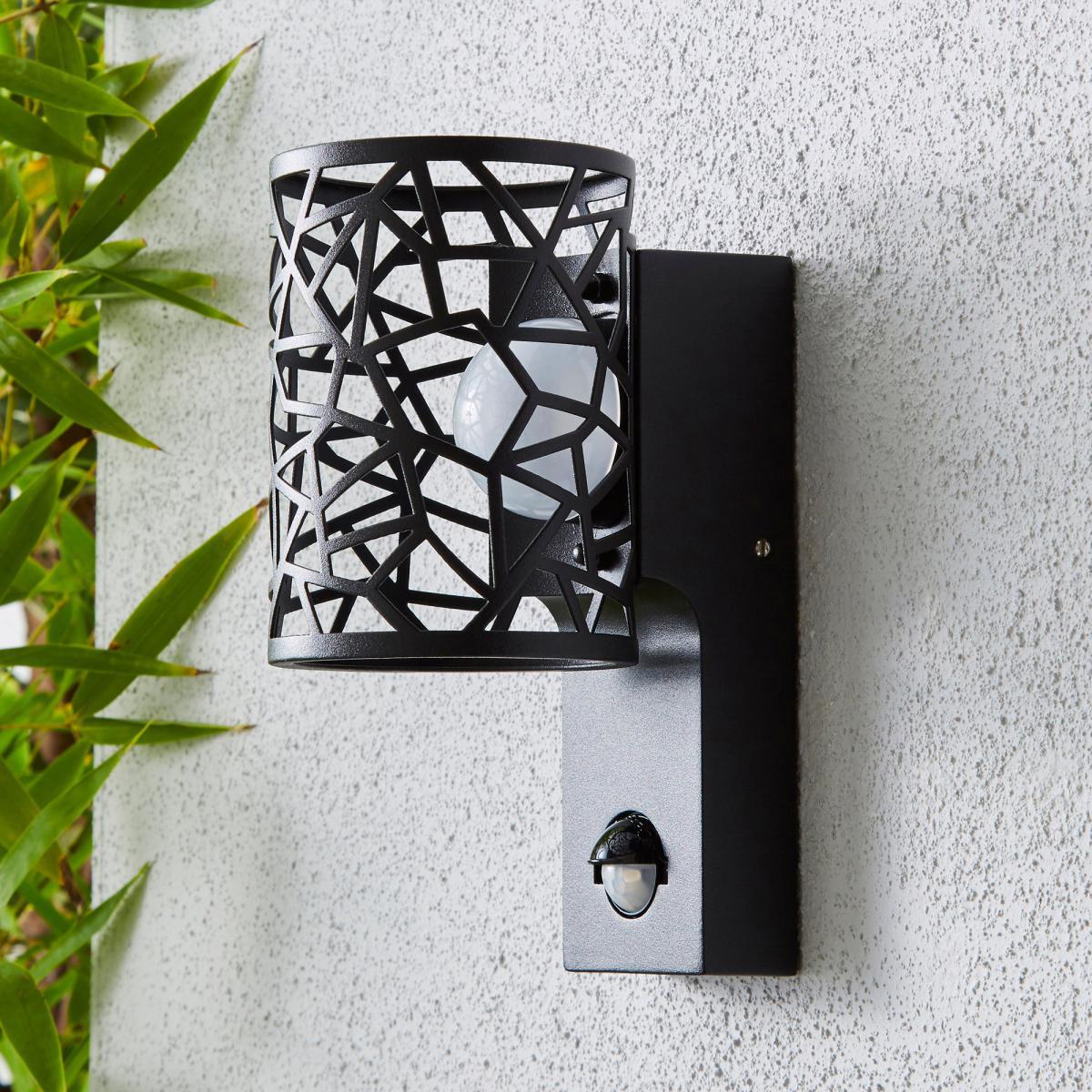 Pandora Black Outdoor Wall Light Black – image 2