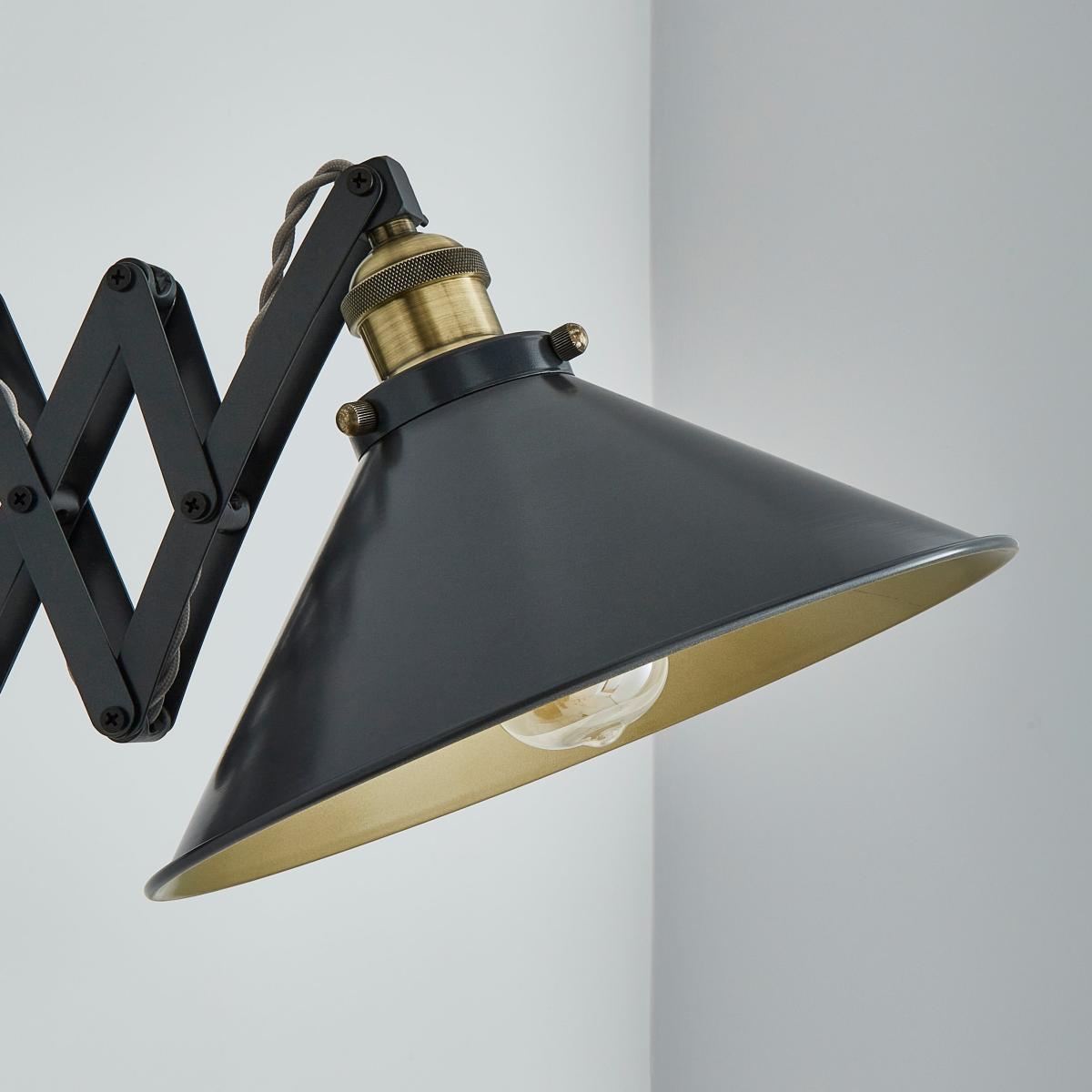 Logan Extendable Plug In Grey Wall Light Grey – image 3
