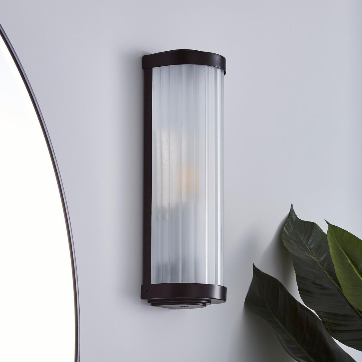Ripon Bathroom Wall Light Matt Black Matt Black – image 2