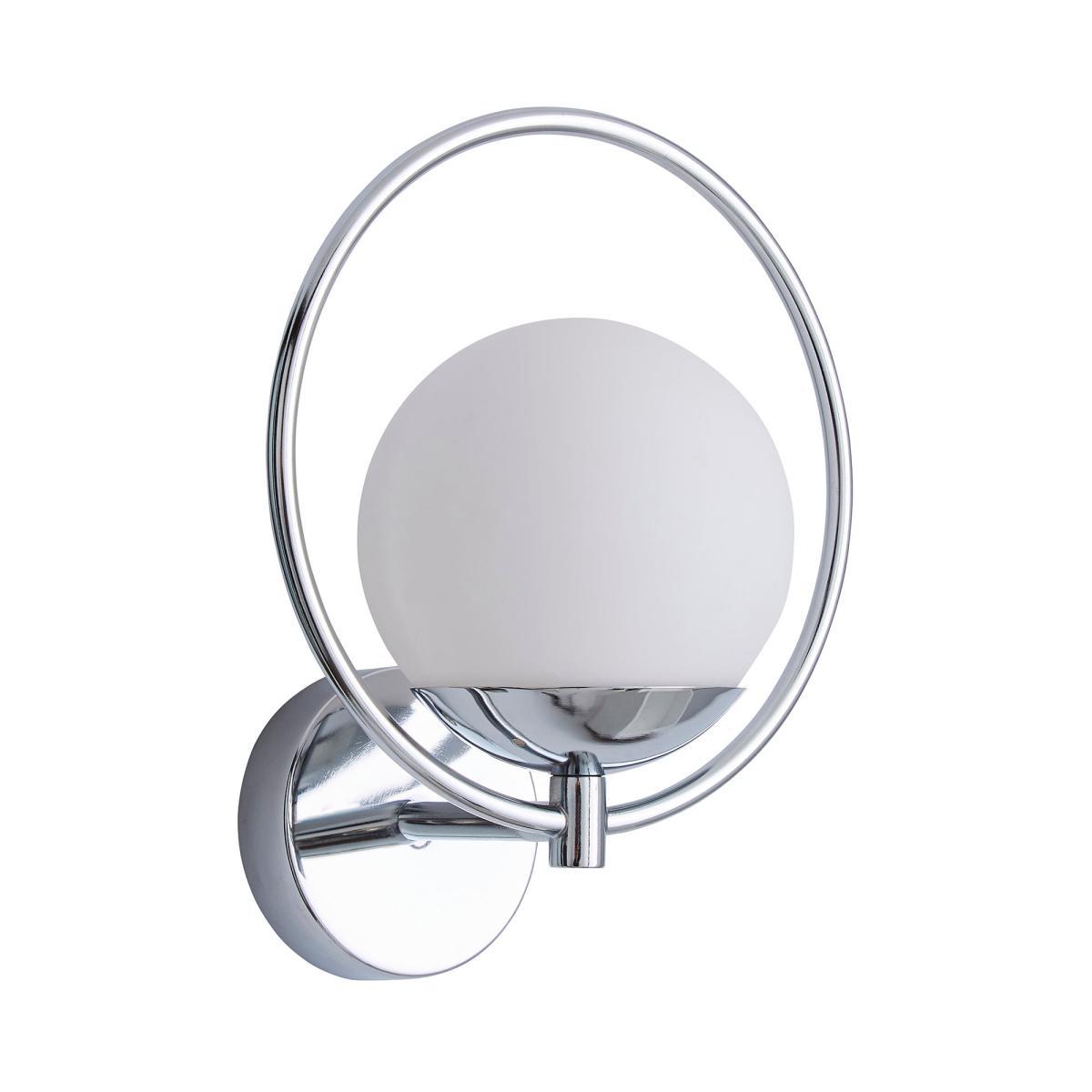 Fort Halo Bathroom Wall Light Chrome Chrome – image 5