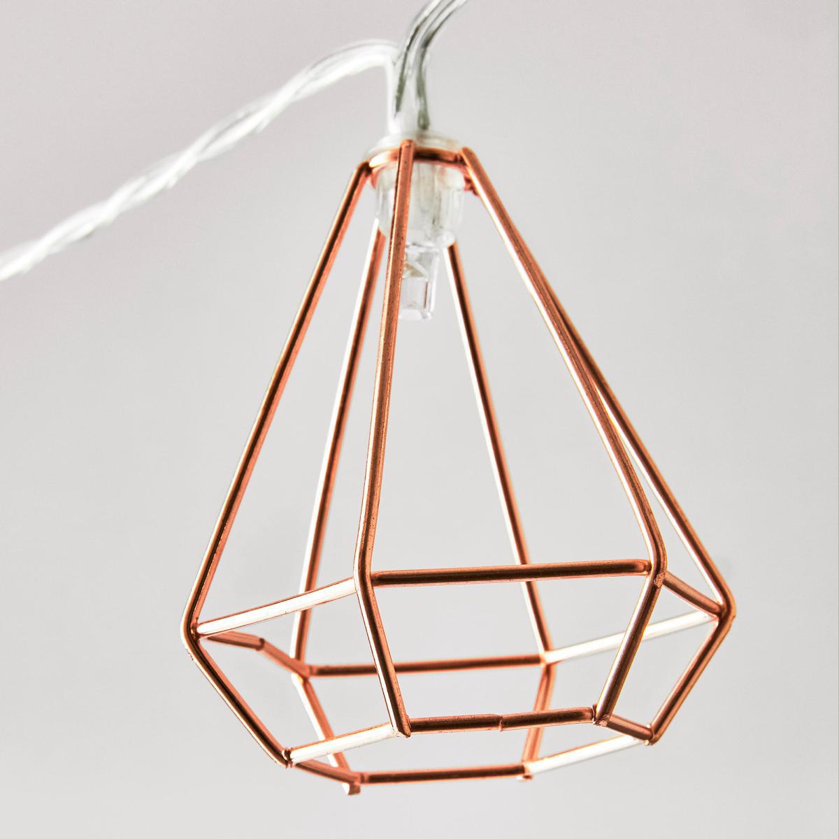 Bremen 10 Light Copper String Lights Copper – image 3