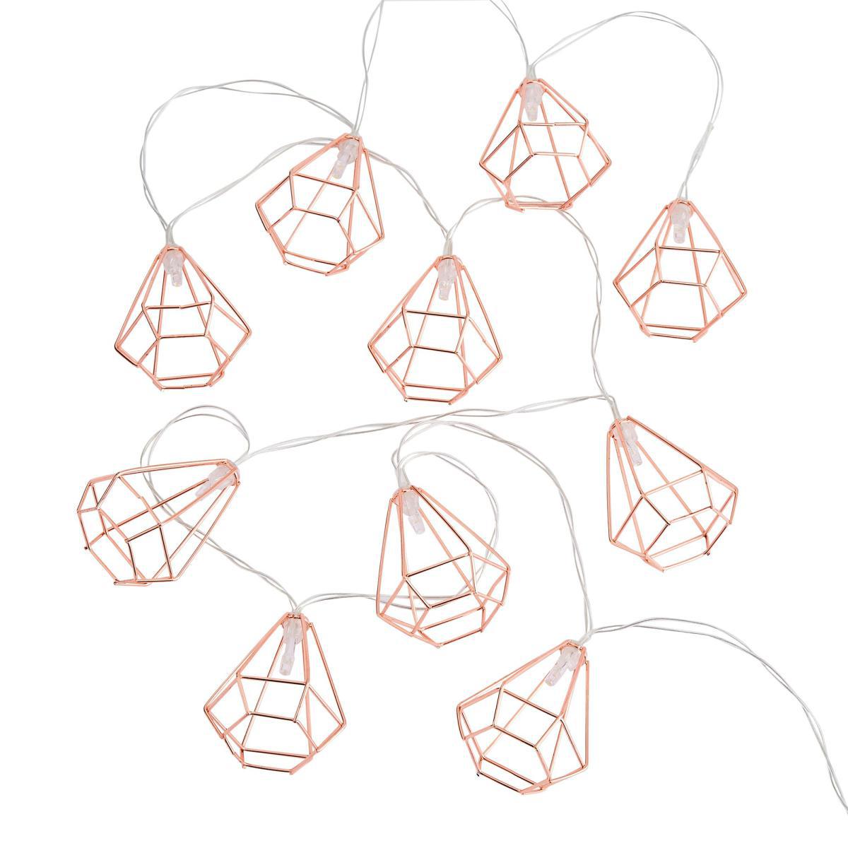 Bremen 10 Light Copper String Lights Copper – image 5
