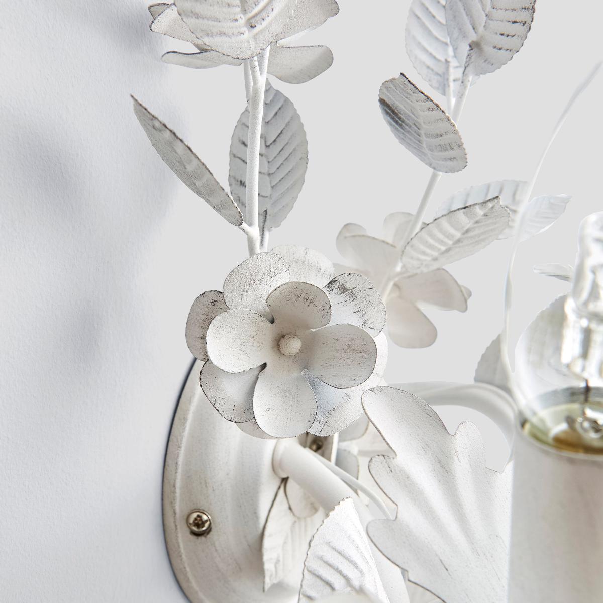 Chateau 2 Light Candelabra White Wall Light White – image 3