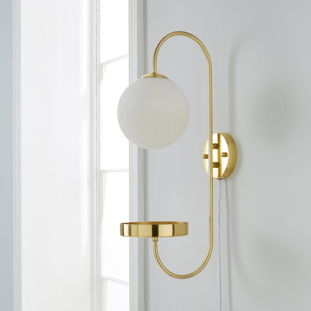 Gigi Easy Fit Plug In White Wall Light White – image 2