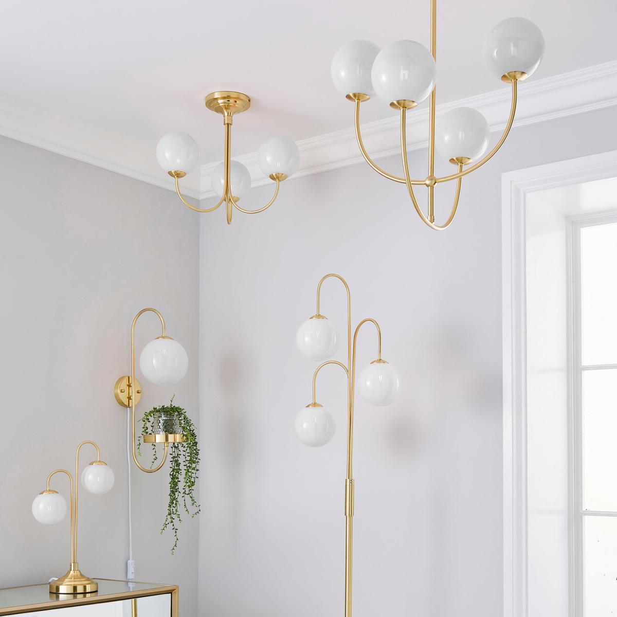Gigi Easy Fit Plug In White Wall Light White – image 6