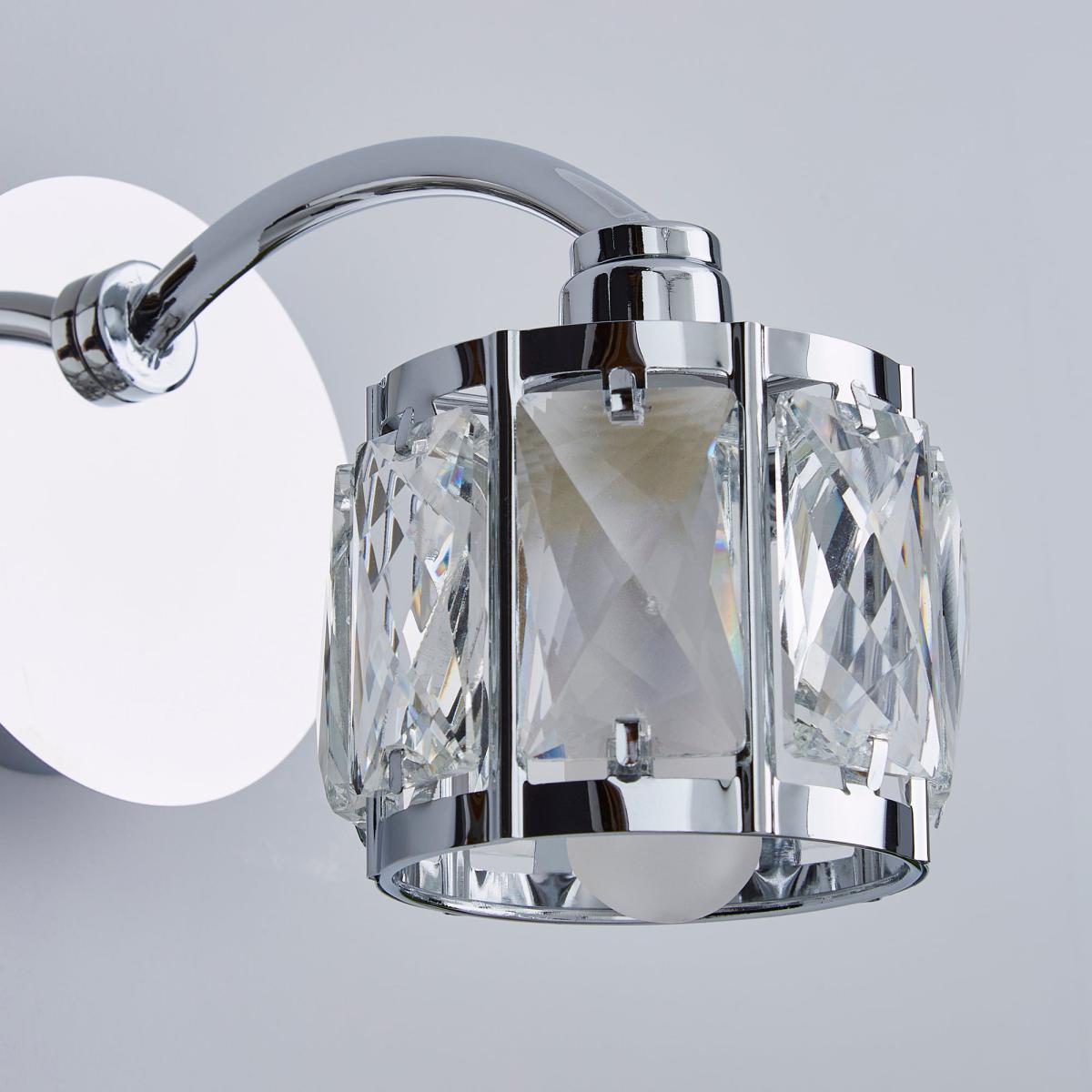 Kylie Bathroom Wall Light Chrome – image 3