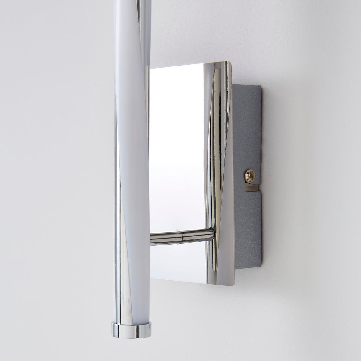 Hettie Integrated LED Wall Light Silver – image 4