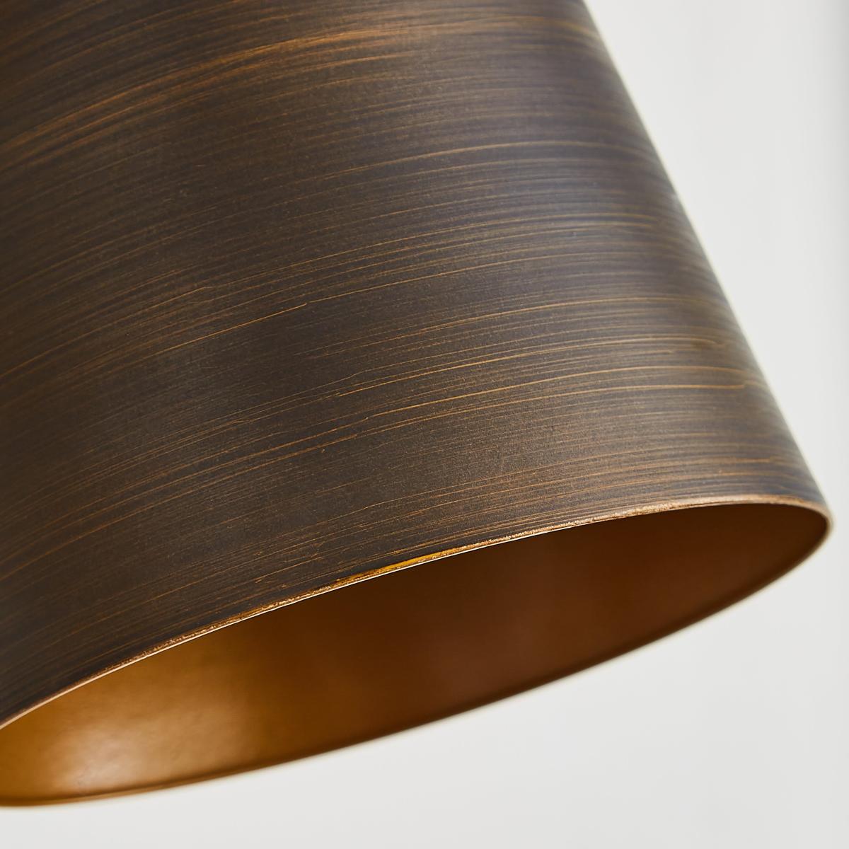 Colton Bronze Wall Light 15cm Brown – image 3