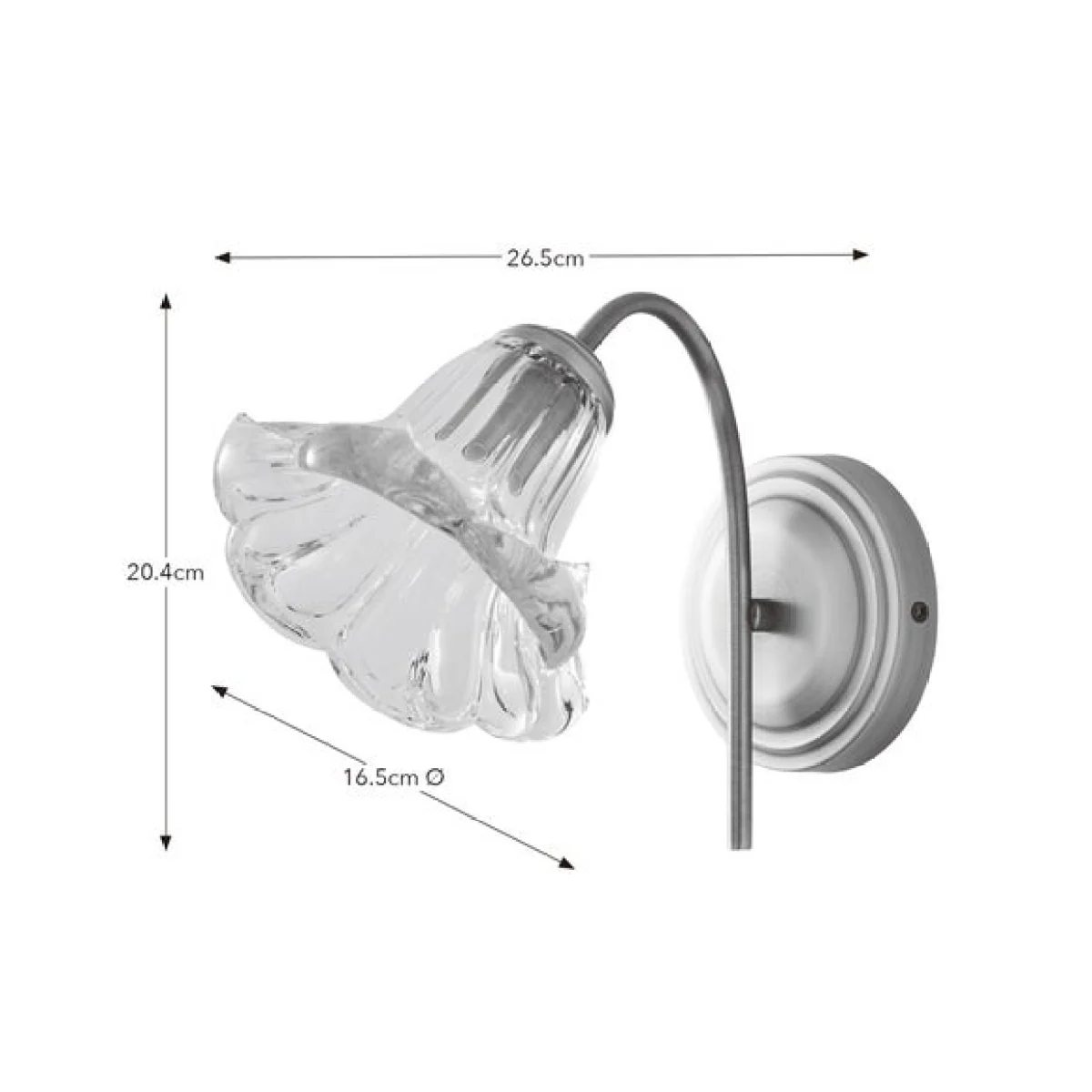 Sophia Floral Wall Light – image 6