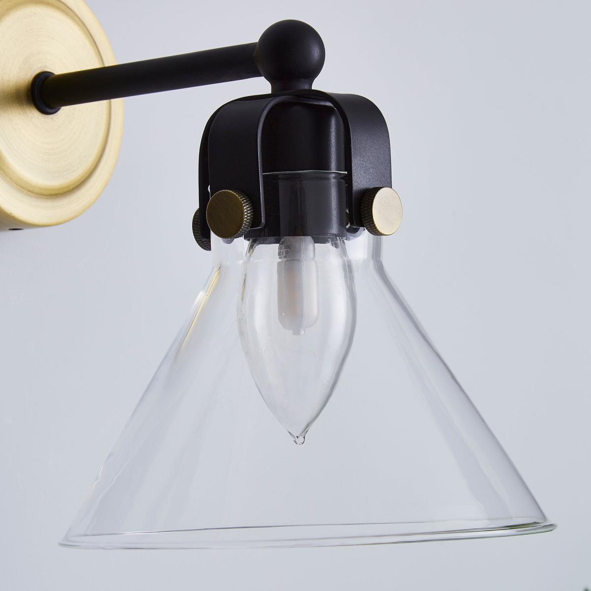 Paulson Bathroom Wall Light Antique Brass Antique Brass – image 3