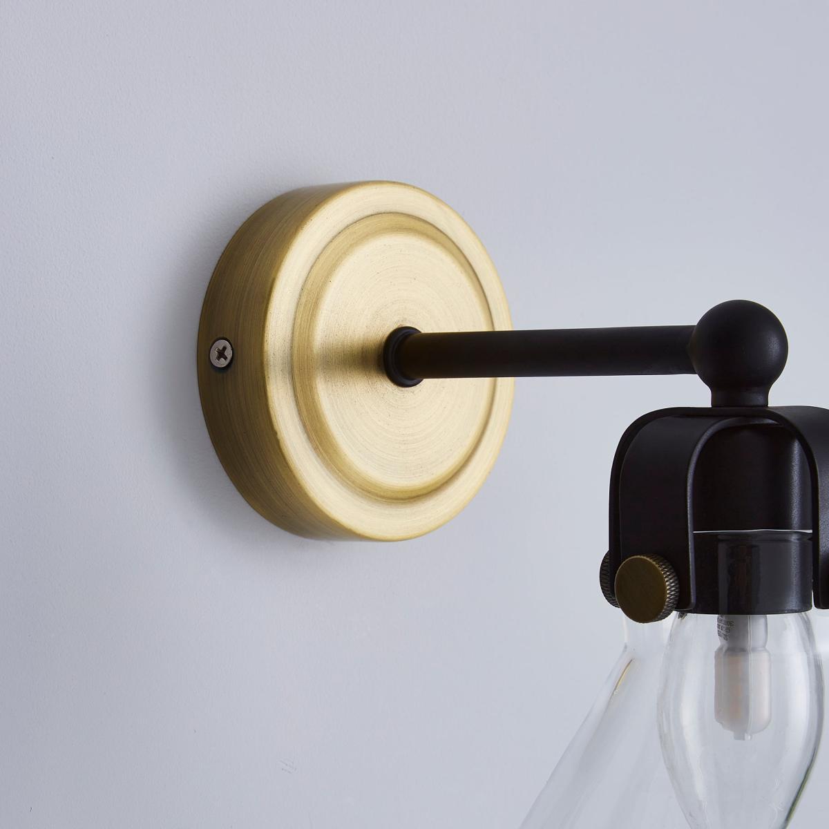 Paulson Bathroom Wall Light Antique Brass Antique Brass – image 4