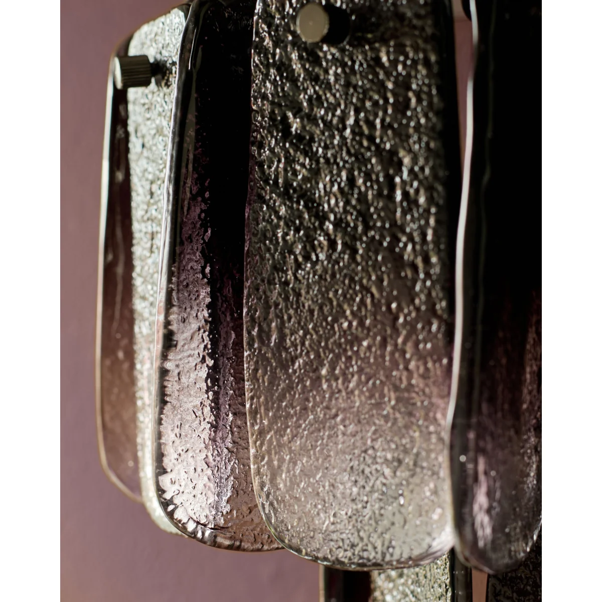 Estelle smoked ombre glass wall light – image 3