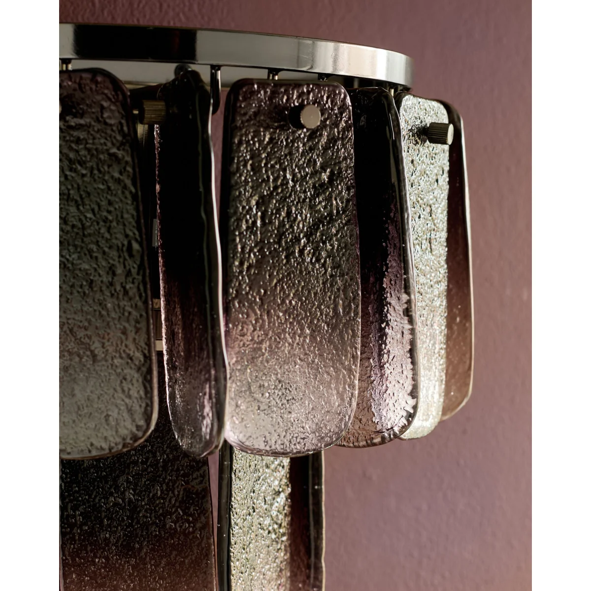 Estelle smoked ombre glass wall light – image 6