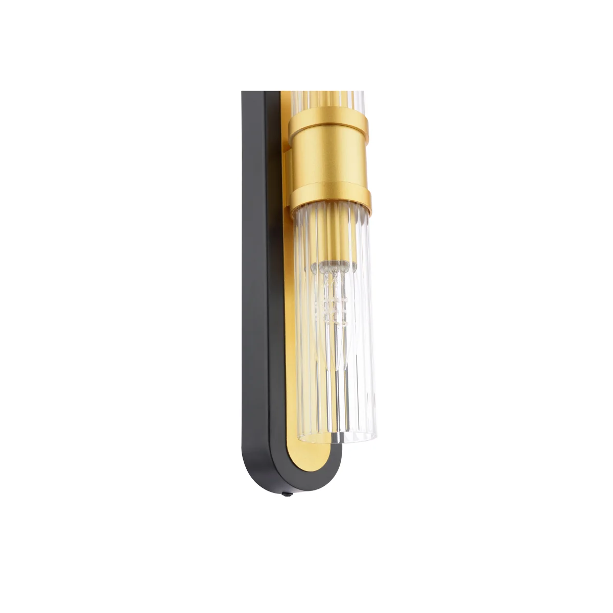 Huxwell Ribbed Glass 2 Light Wall Light – image 4