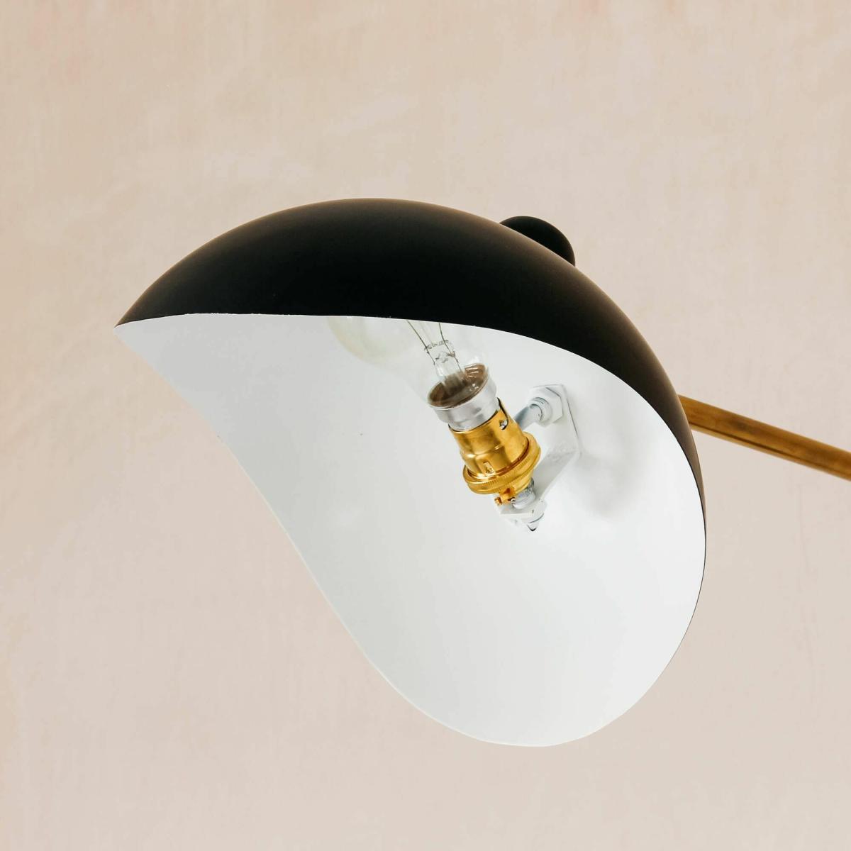 Wilson Black and Brass Wall Light – image 4
