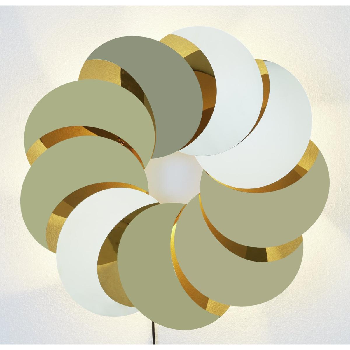 Habitat Gale LED Wall Light - Brass – image 2