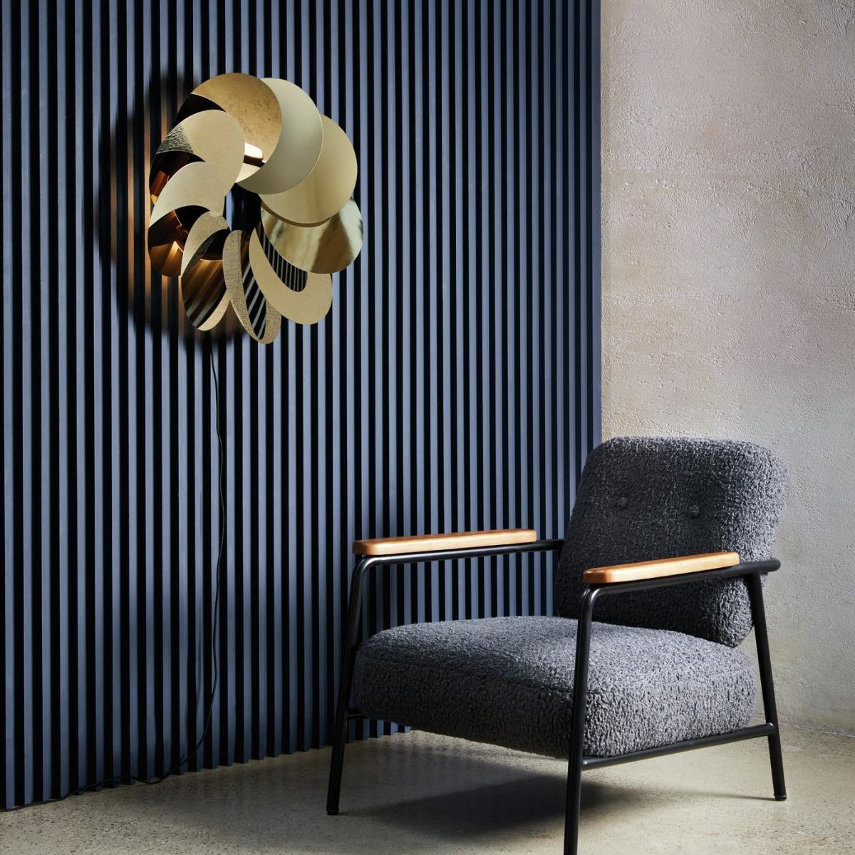 Habitat Gale LED Wall Light - Brass – image 3