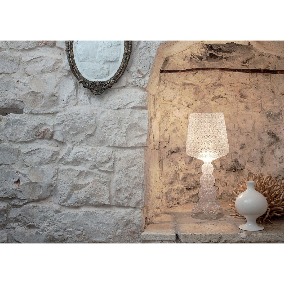 Kartell Kabuki LED Table Lamp White Mini - Heal's UK Lighting – image 3