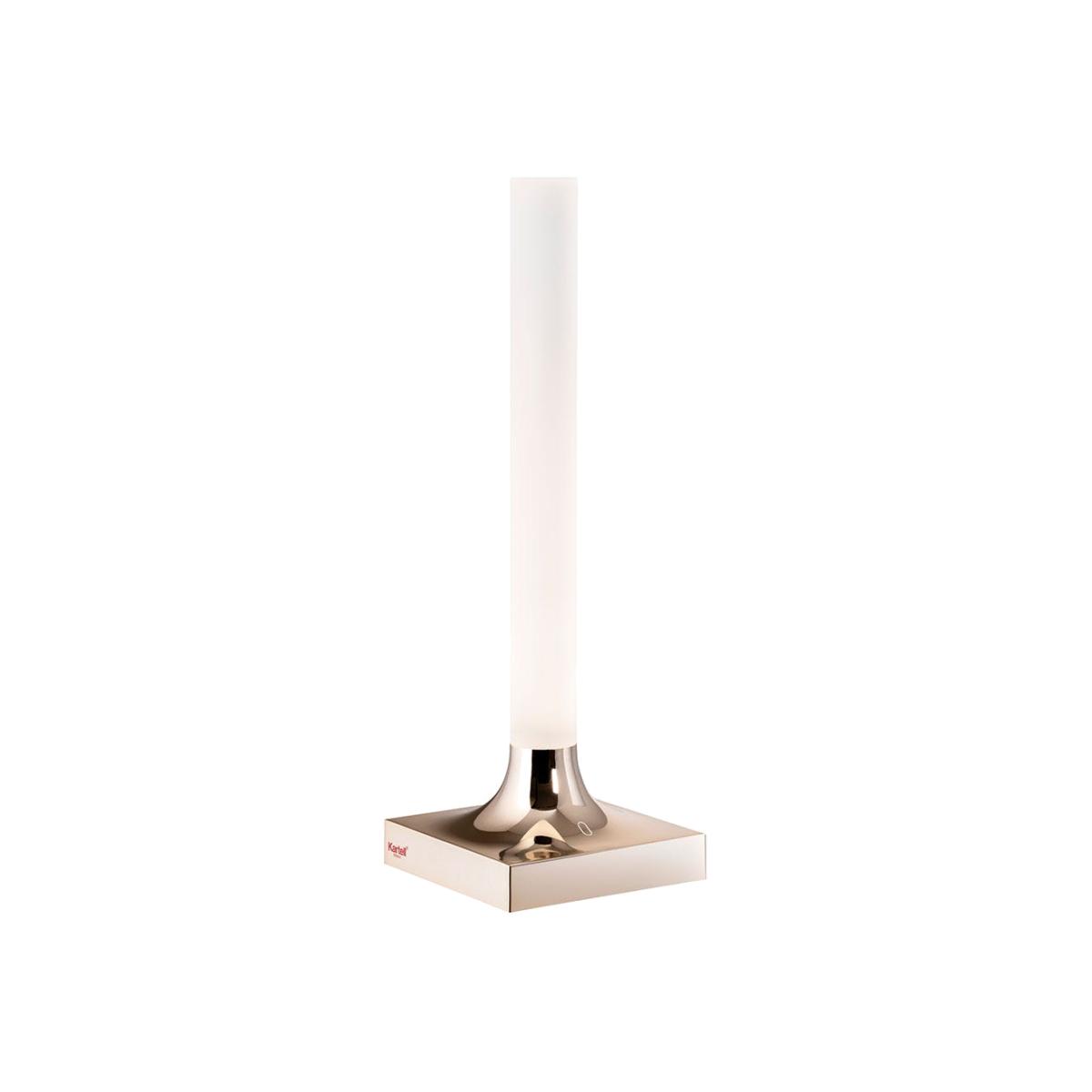 Kartell Goodnight LED Portable Table Lamp Polished Copper - Heal's UK Lighting – image 1