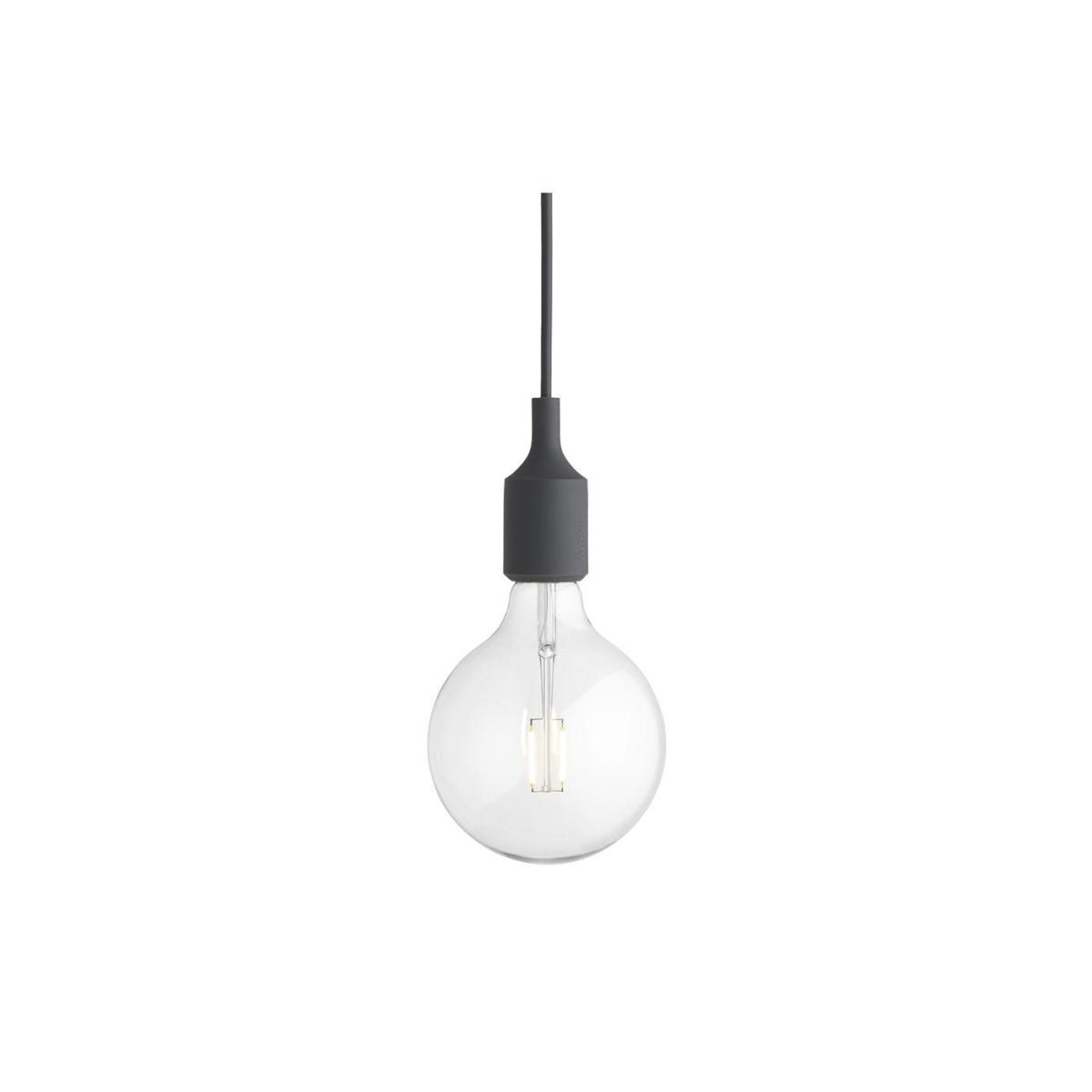 Muuto E27 Pendant Lamp Black - Heal's UK Lighting – image 2
