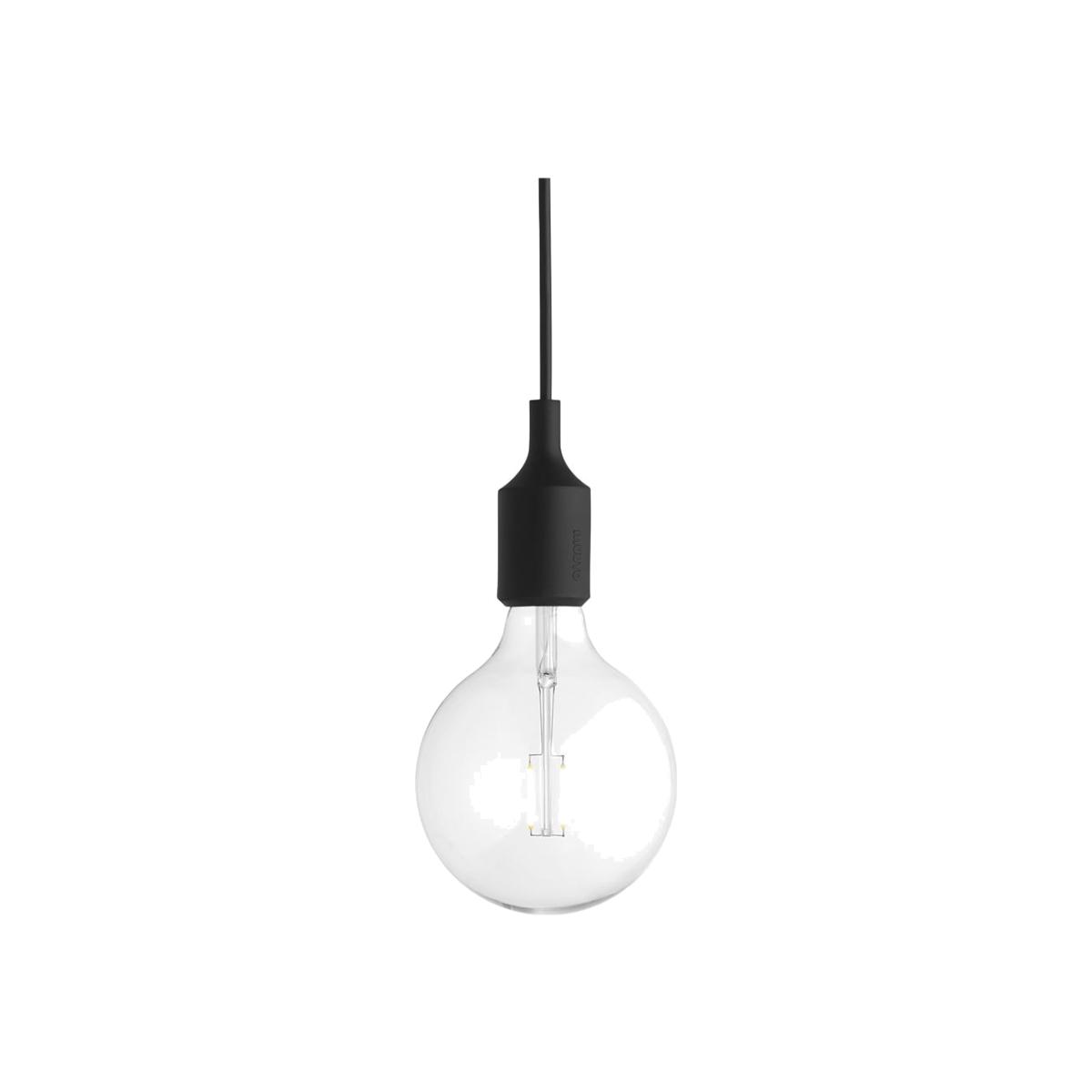 Muuto E27 Pendant Lamp Black - Heal's UK Lighting – image 1