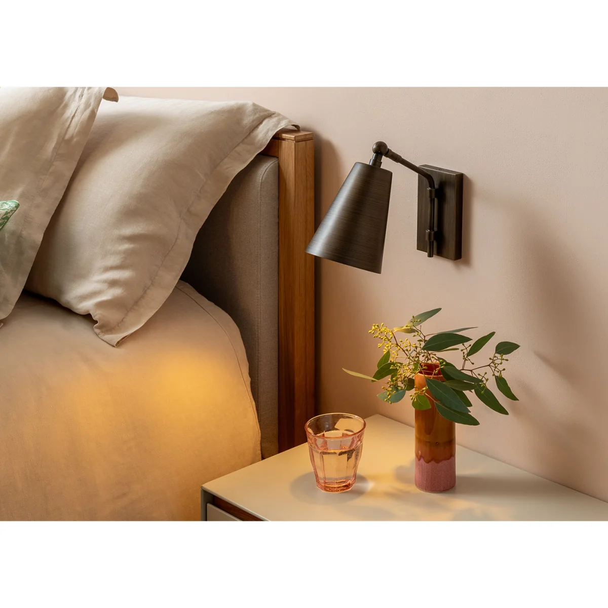 Heal's Auden Wall Light Bronze – image 2