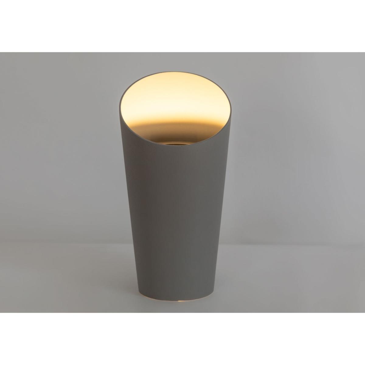 Heal's LED Garden or Bathroom Wall Light Torch Silver Grey - Heal's UK Outdoor Furniture – image 2