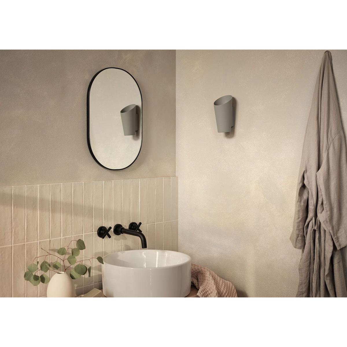 Heal's LED Garden or Bathroom Wall Light Torch Silver Grey - Heal's UK Outdoor Furniture – image 5