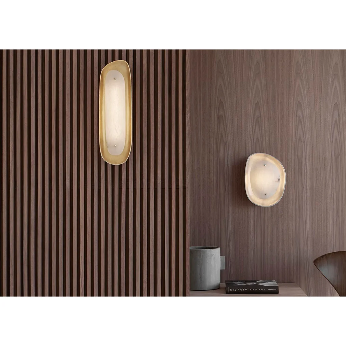 Heal's Samos LED Tall Sculpted Wall Light – image 2