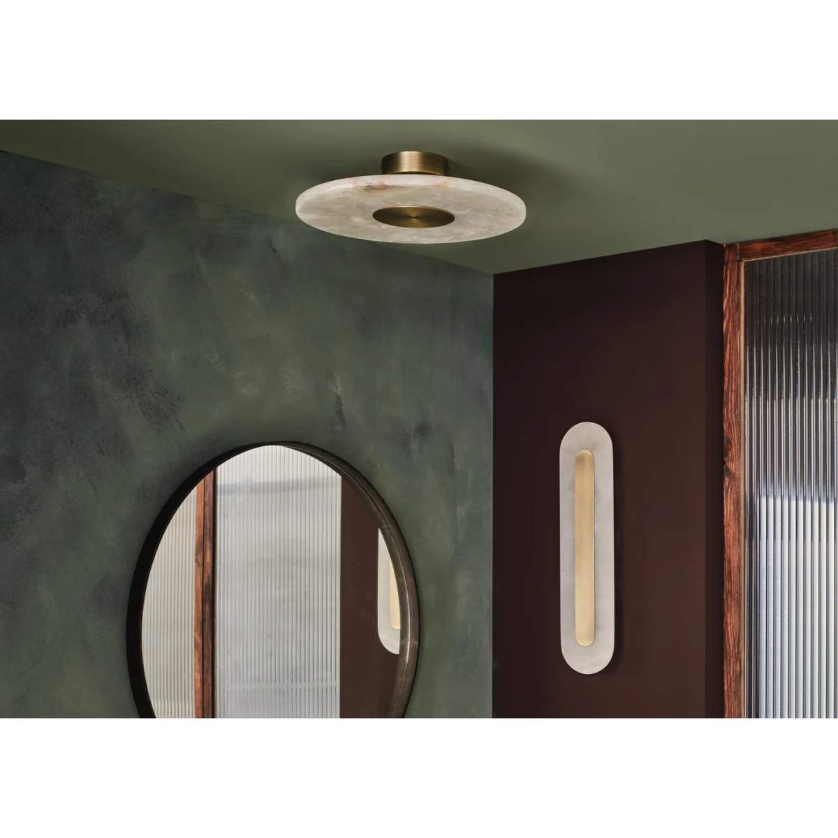 Heal's Ebro LED Wall Light Tall IP44 – image 3